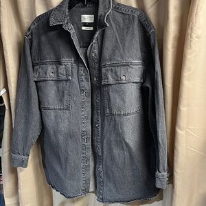 Universal Thread Charcoal Oversized Shirt